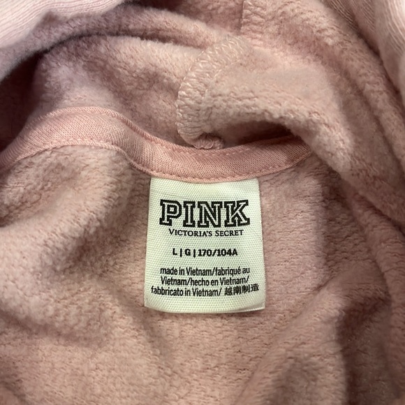 PINK Victoria’s Secret Pull Over Hoodie Size Lage - Picture 3 of 4